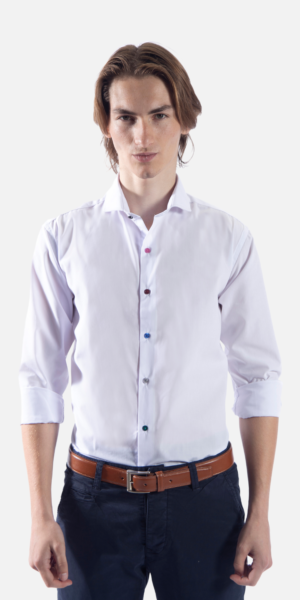 CAMISA WINDSOR BOTÓN MULTICOLOR